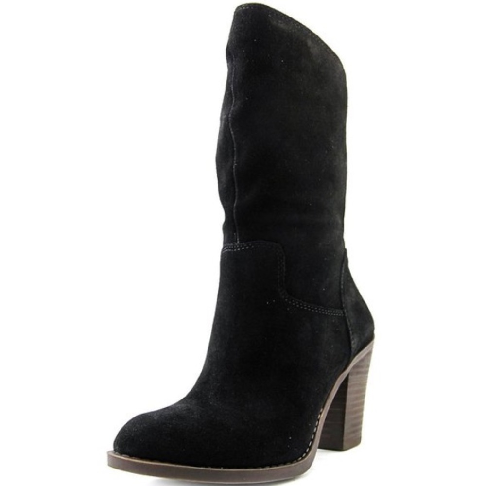 Lucky Brand Embrleigh Boots sz9 black
