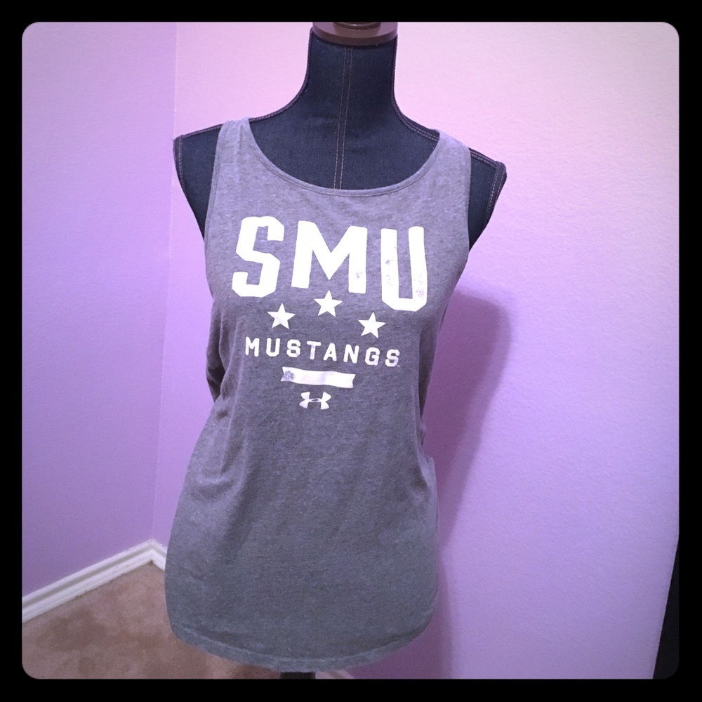 Super Cute SMU Mustangs Athletic Top