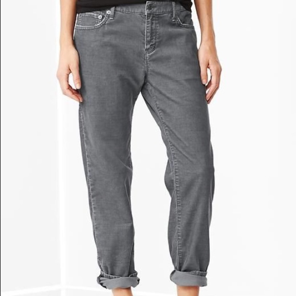 Sexy Boyfriend Cords in Grey