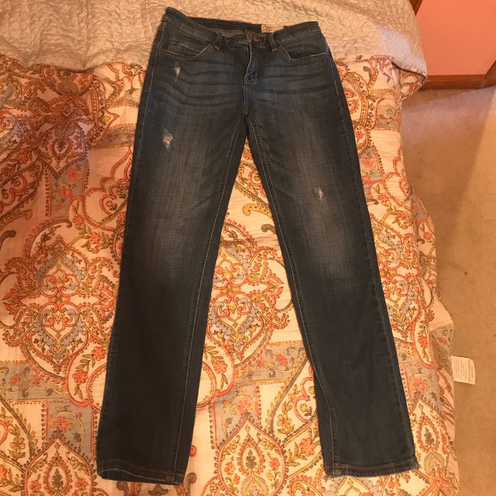 Cosmic Blue Love Jeans Size 28"