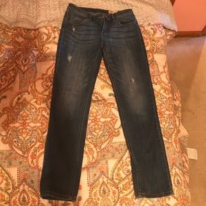Cosmic Blue Love Jeans Size 28"