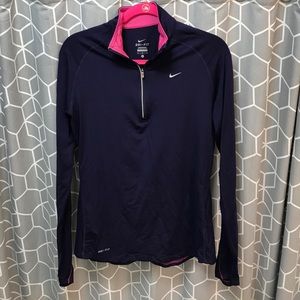 Nike Dri-Fit 3/4 Zip Pullover