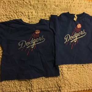 2 LA Dodgers tee's