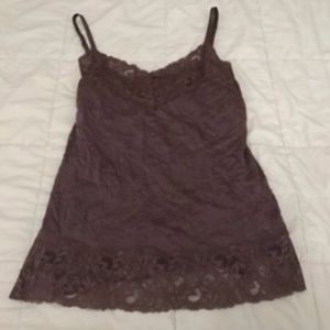 Susan Lawrence Brown Lingerie-style Camisole