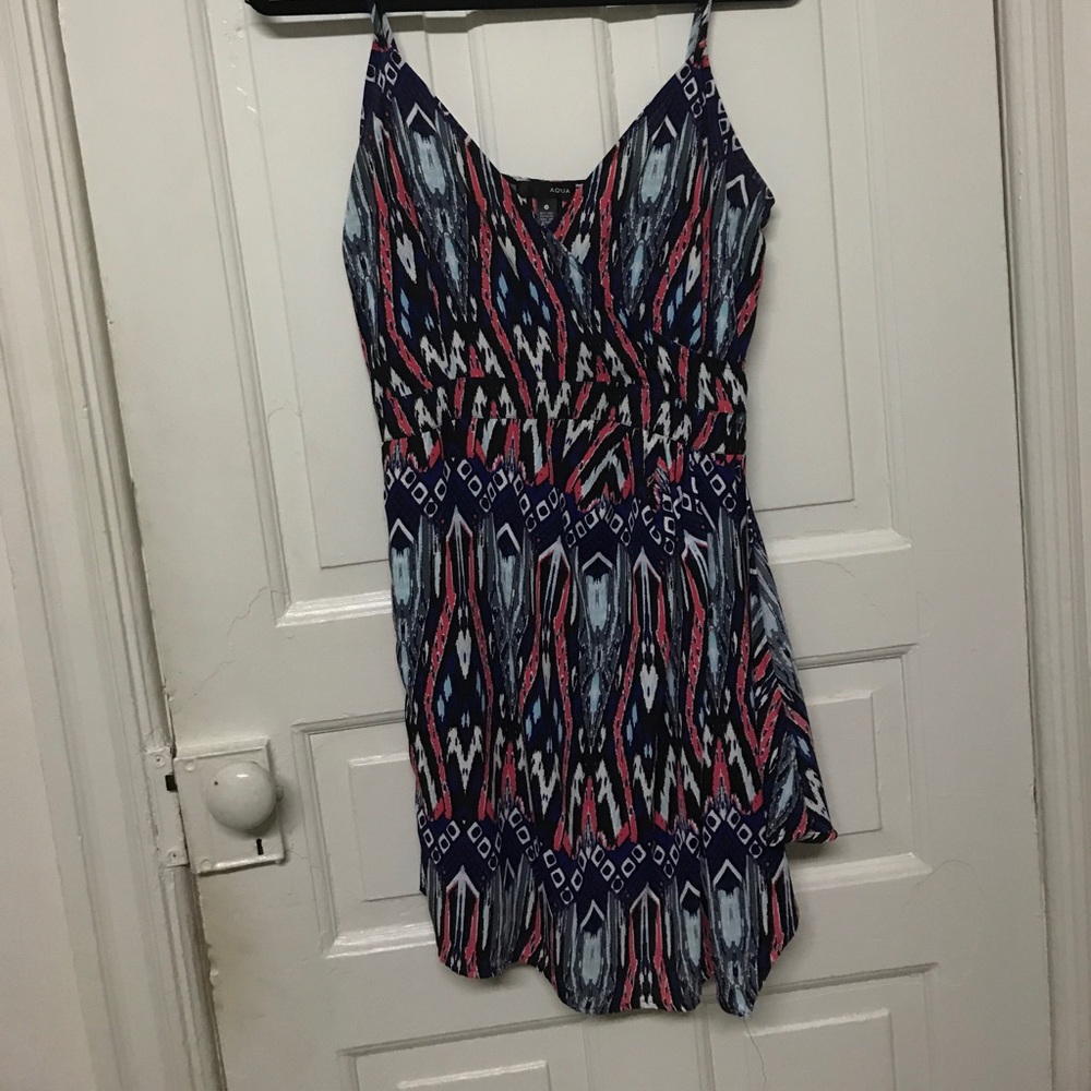 Ikat print dress from AQUA