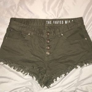 Cotton On high waisted shorts