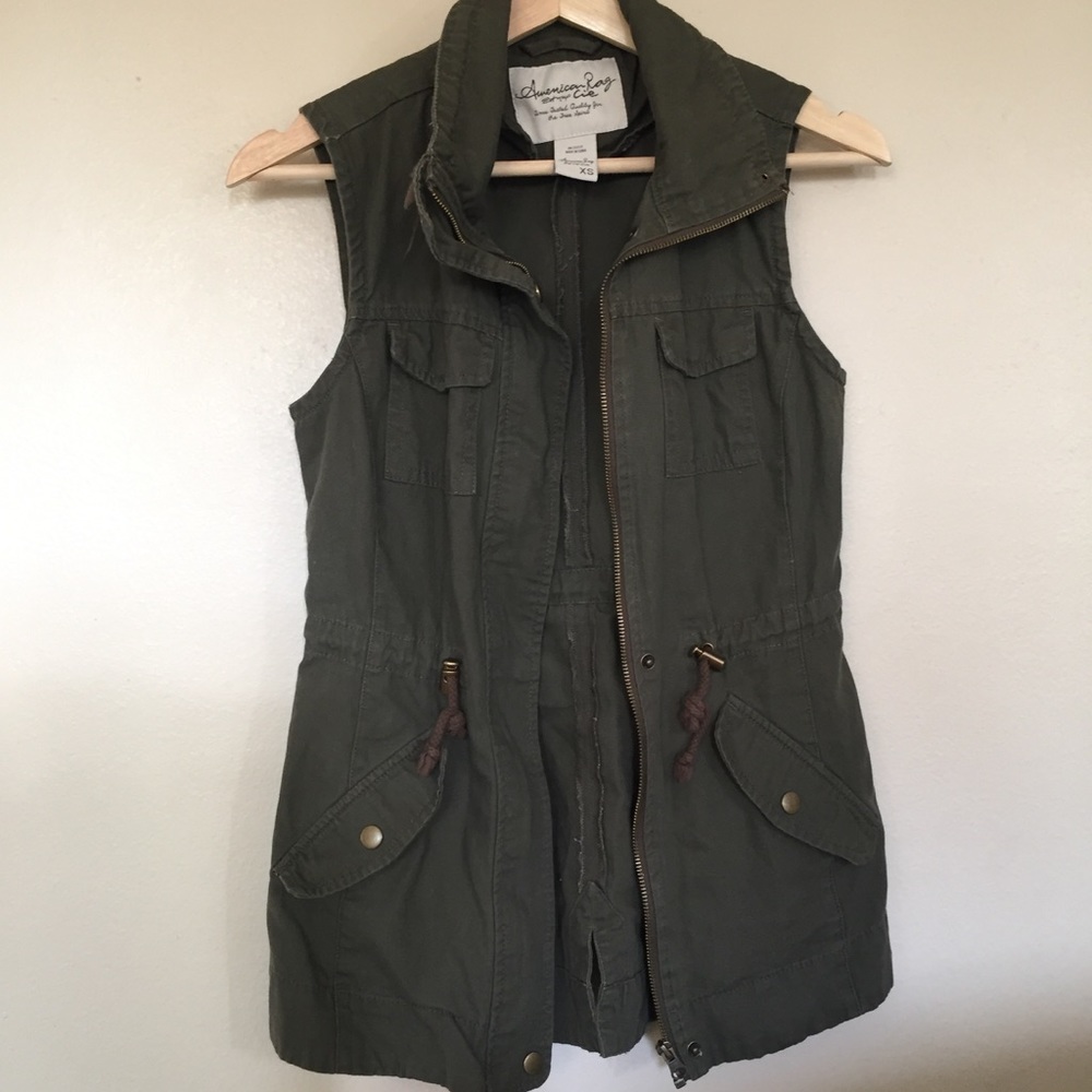 Green Utility Vest