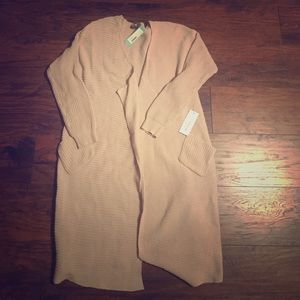 Keleigh Slanted Pocket Duster Cardigan