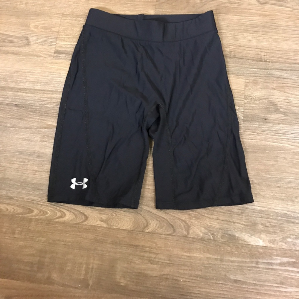 Long compression shorts