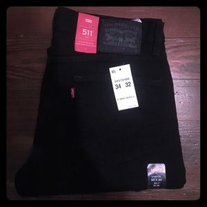 Levi's Black 511 Slim Jeans
