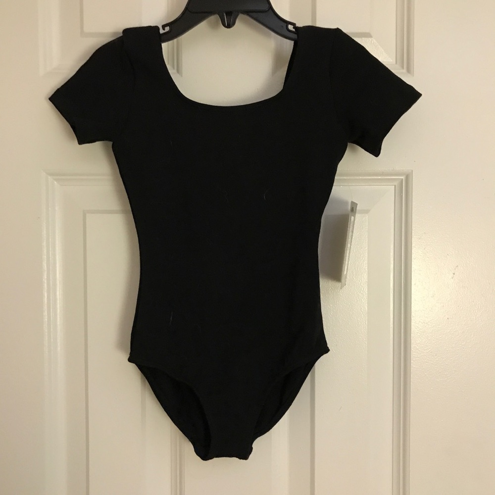 Girls Leotard in Black - New with tag