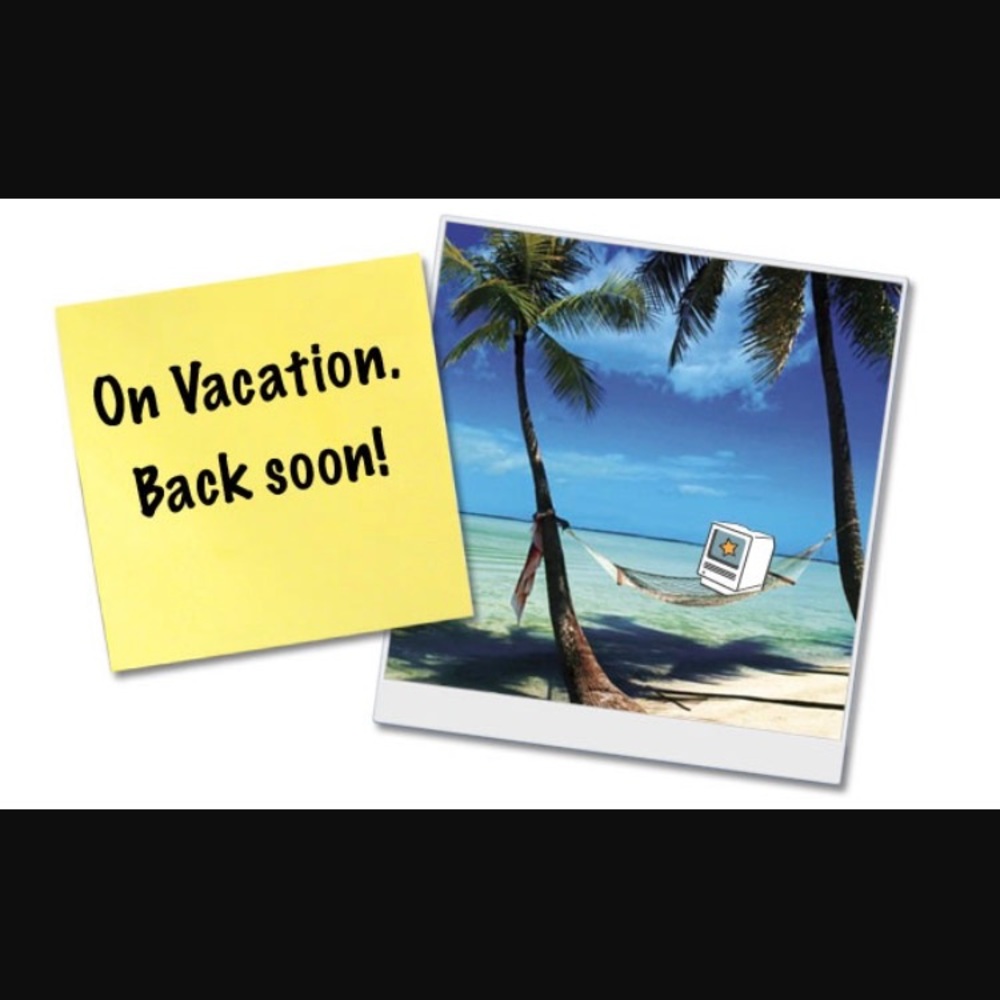 Vacation notice for Buyers