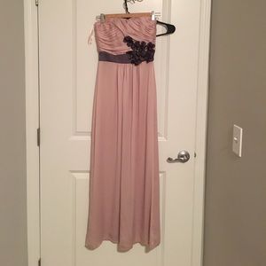 Blush Pink Chiffon Dress