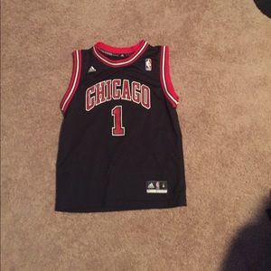 Derrick Rose bulls jersey