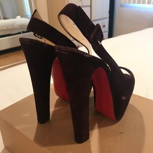Christian Louboutins; size 39.5
