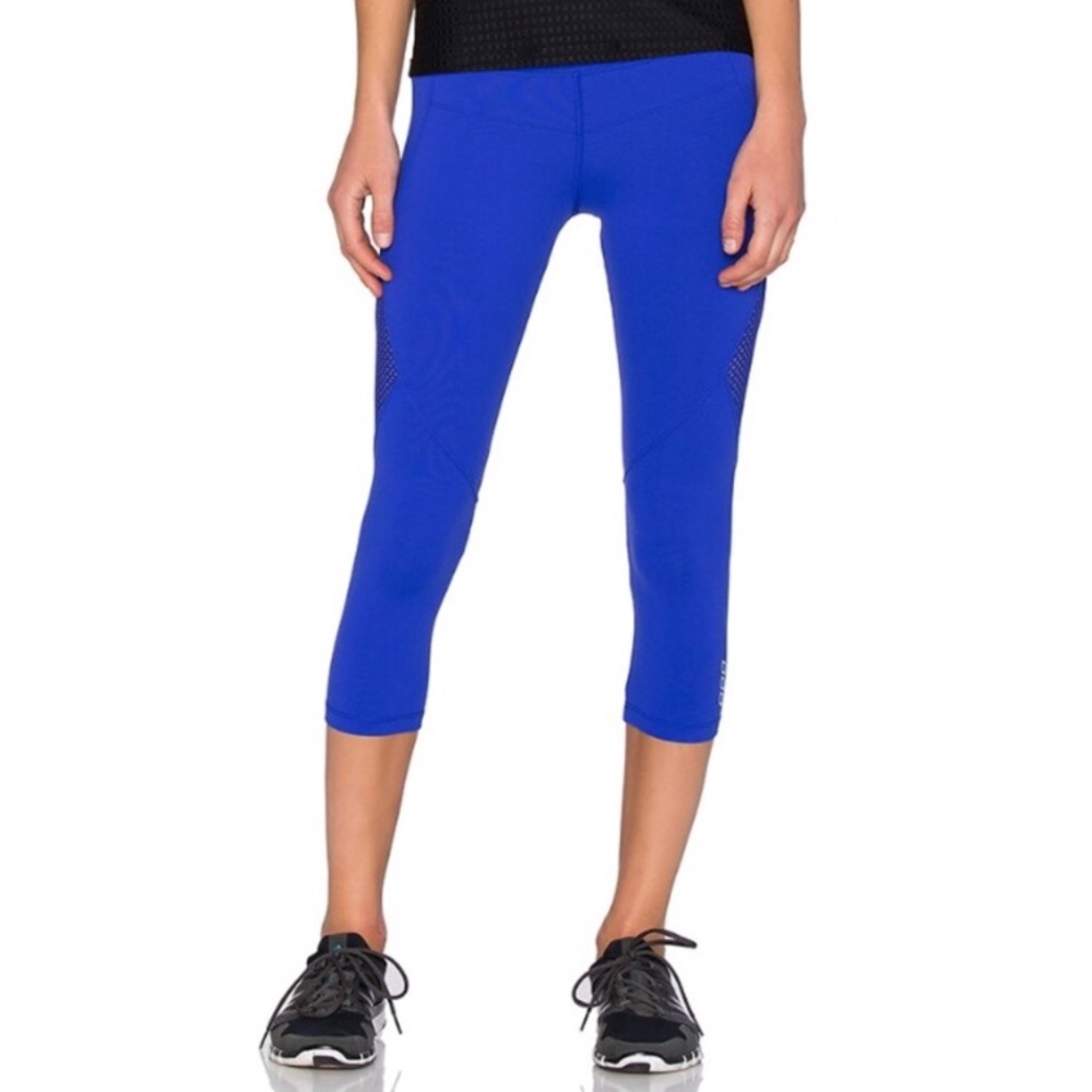 Blue Lorna Jane Tights 7/8