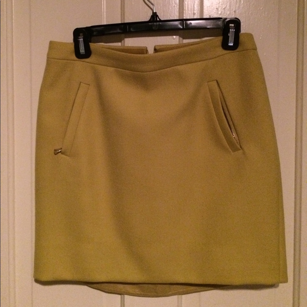Wool Mini Skirt