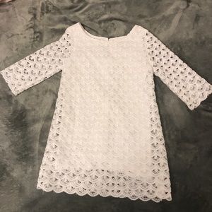 2T white dress