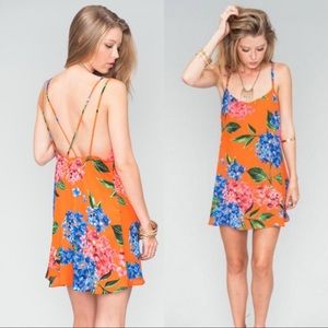 Criss Cross Applesauce Dress in Bahama Bloom SMYM