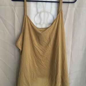 Lane Bryant gold camisole