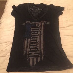 Red chapter soft tshirt size medium