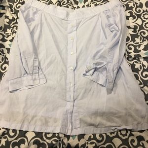 Loft Off-Shoulder Shirt 👚👚👚