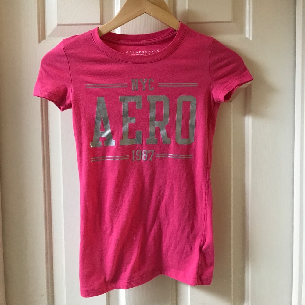 Aeropostale pink tshirt
