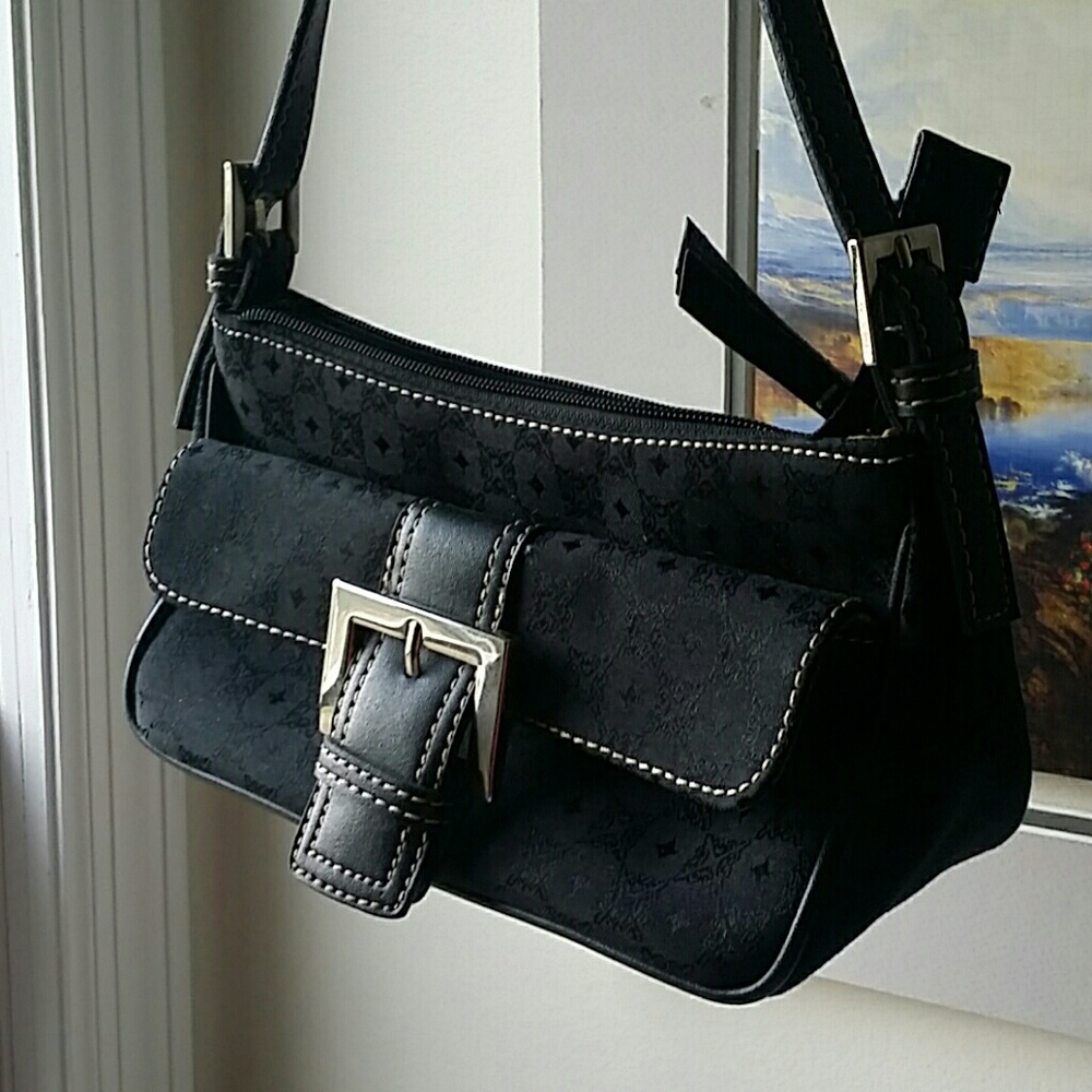 Liz Claiborne Small Black Purse Handbag