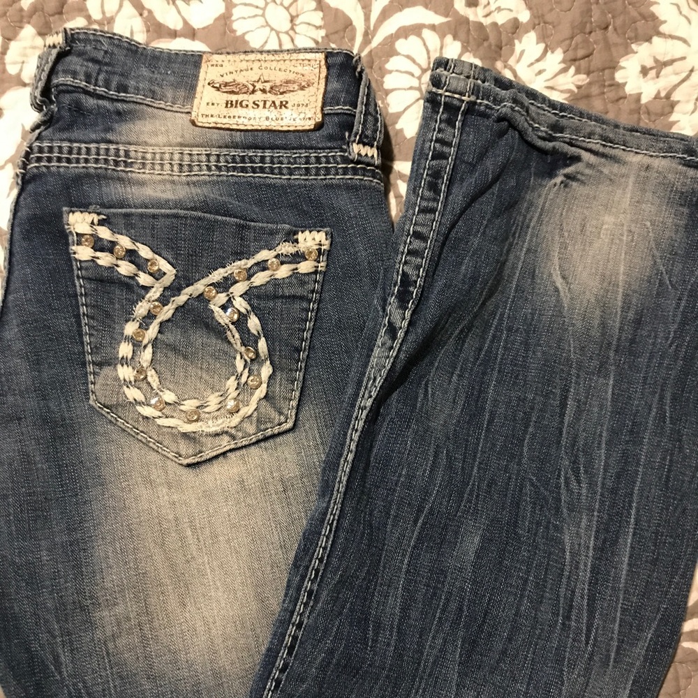 👖🌟Big Star Vintage 🌟 Liv Boot Jean - Size 28L