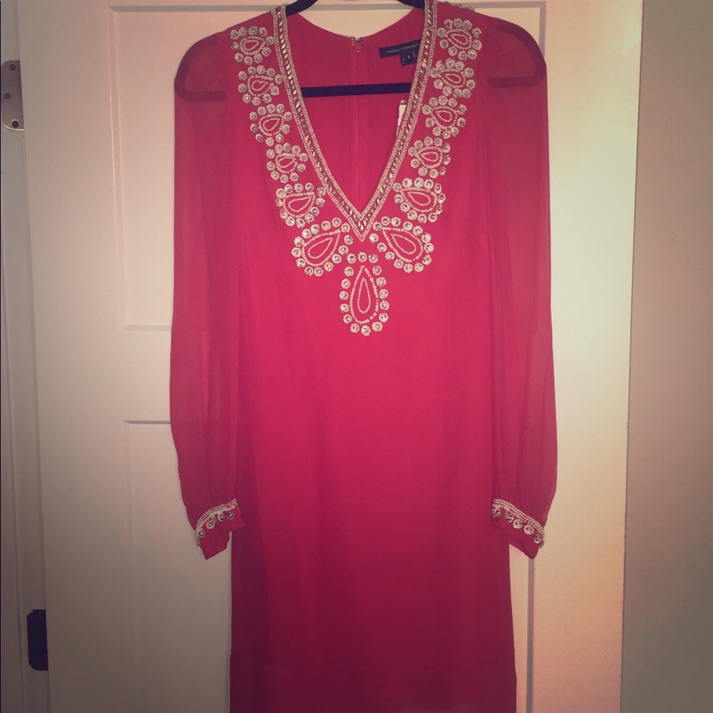 French Connection 100% Silk Dress