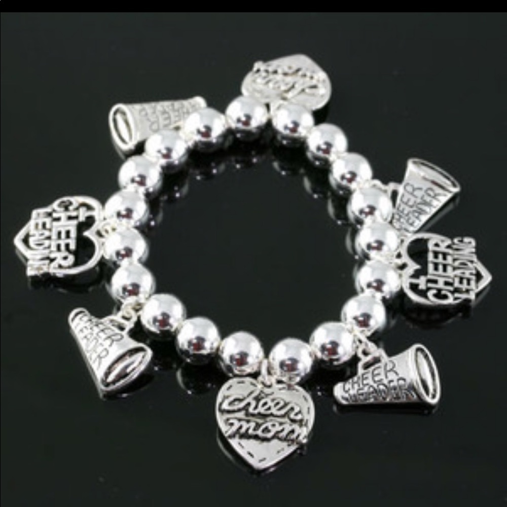 Cheer Mom Stretch Bracelet