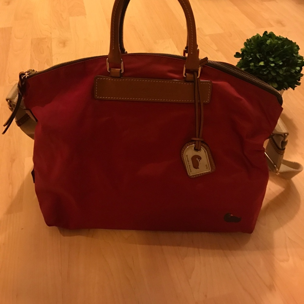 Red nylon Dooney & Bourke