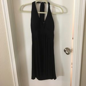 Forever 21 black halter dress