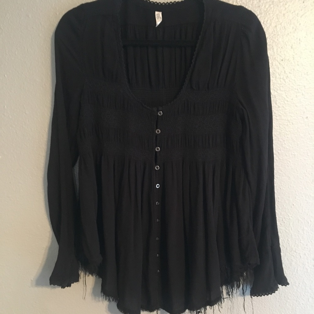 Free People Peasant Style Top