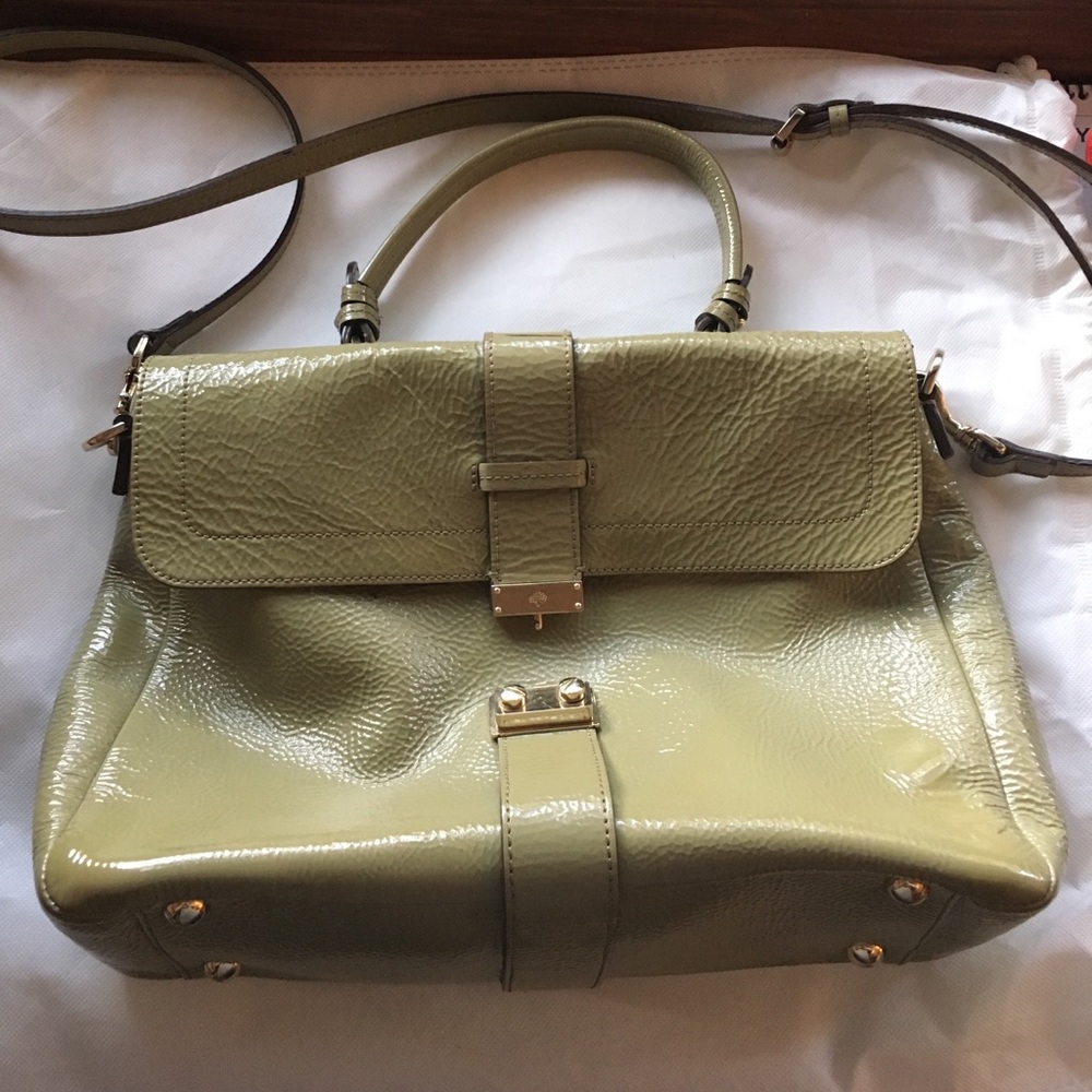 Mulberry Green Bag