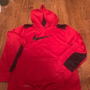 Red Boys Nike Hoodie
