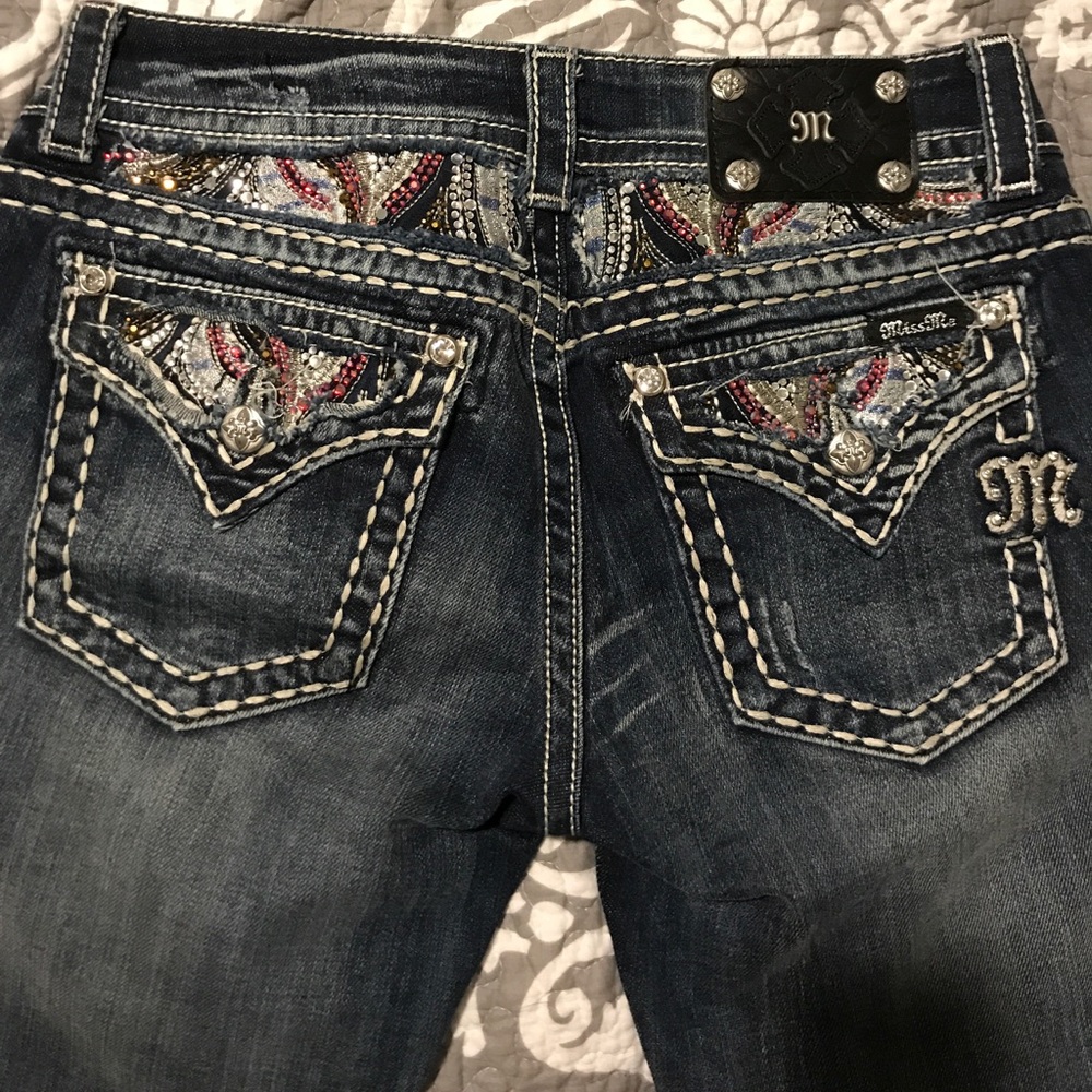 👖🌟 Miss Me JE8001P Cuffed Capri🌟 Size 29