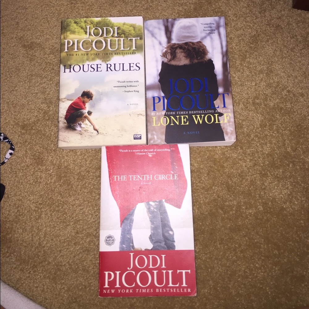3 Jodi Picoult books
