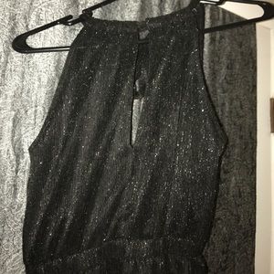 Black sparkly dress