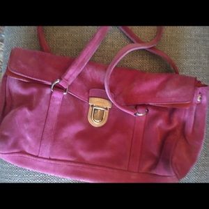 Pink suede Prada bag Pink suede Prada bag