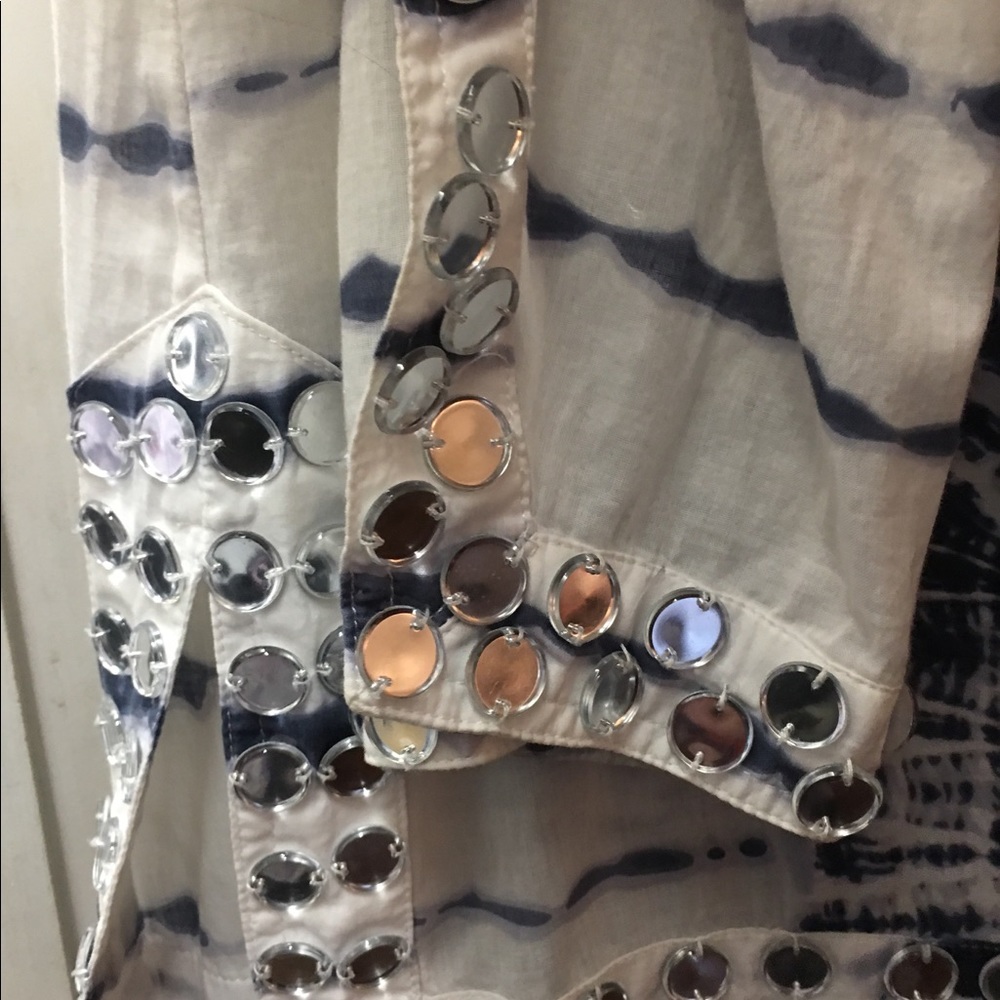 Tory Burch Classic Sequined Tunic - Picture 4 of 5