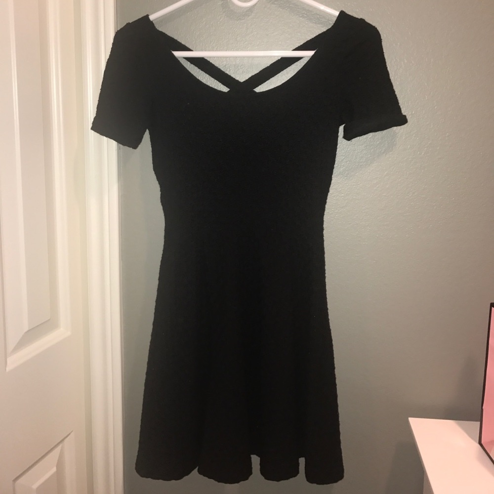 H&m black dress