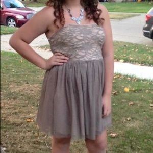 Pretty lace formal dress