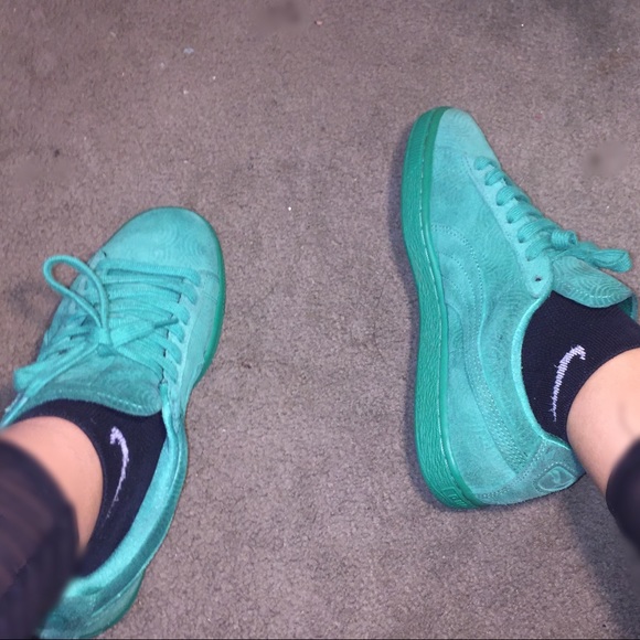 Fenti Puma suede ( green ) - Picture 1 of 4