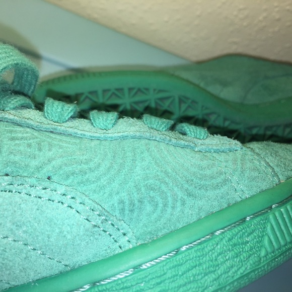 Fenti Puma suede ( green ) - Picture 2 of 4