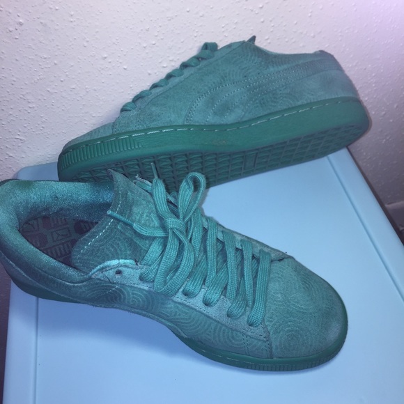Fenti Puma suede ( green ) - Picture 4 of 4