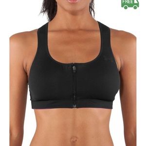 Under armour sports bra w/ zipper