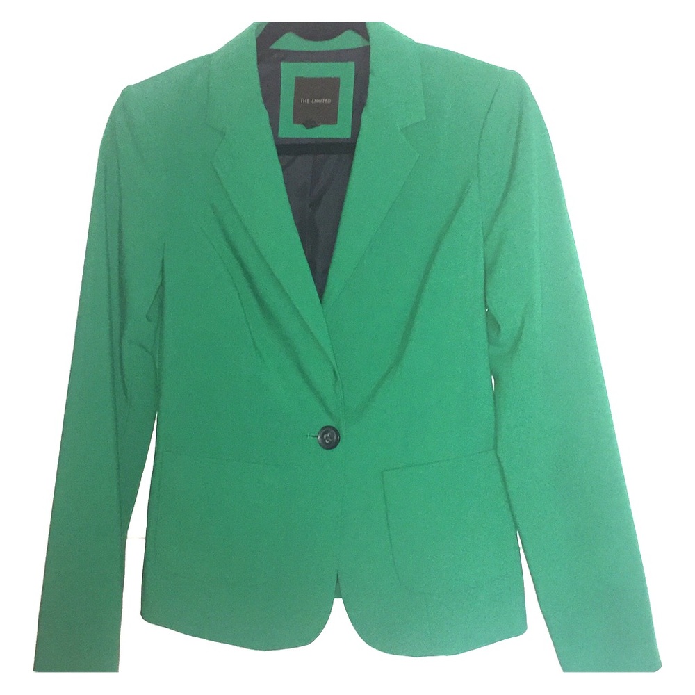 The Limited Kelly Green Blazer