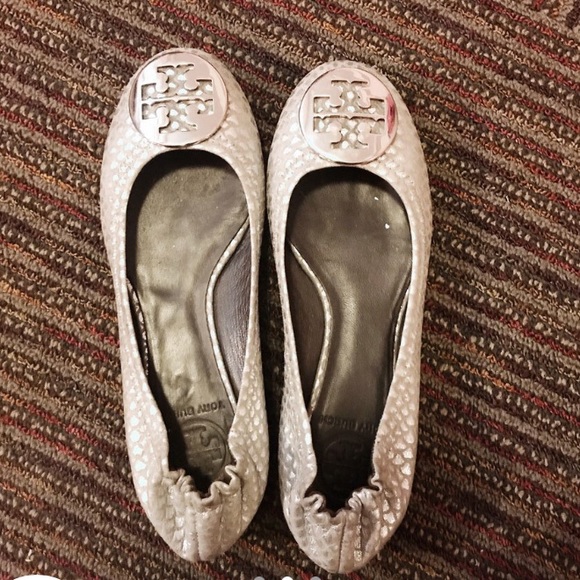 TORY BURCH SANKE FLATS - Picture 1 of 2