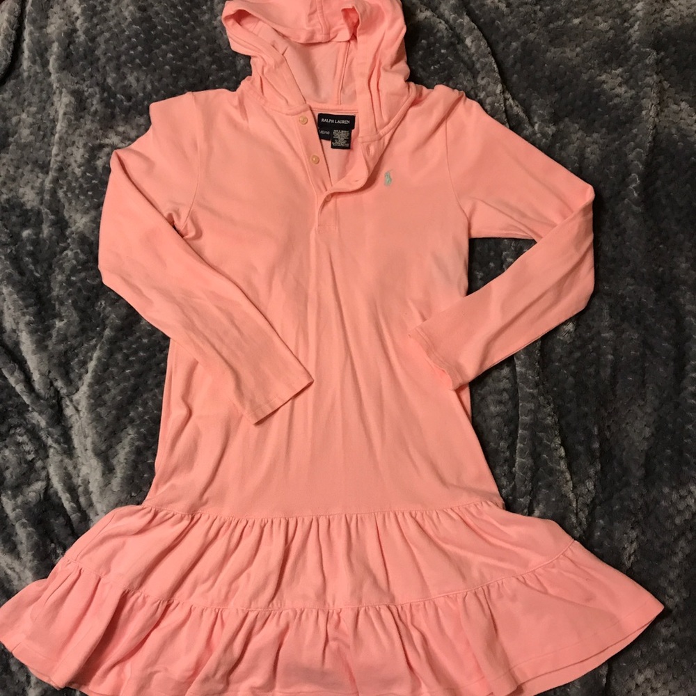 Polo Ralph Lauren Polo hooded dress Size 12/14